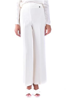 Twinset Wide Trousers - White