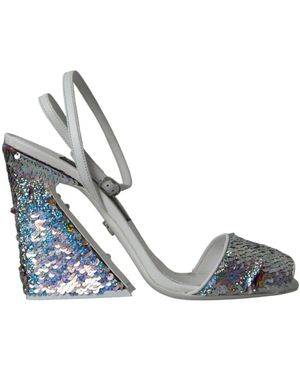 Dolce & Gabbana High Heel Sandals - Blu
