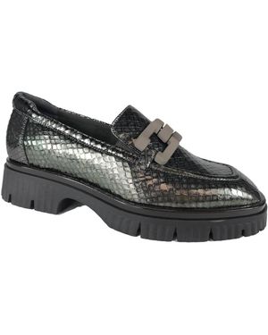 Softwaves Schoenen ,Veelkleurig ,Klassieke Mocassins - Zwart