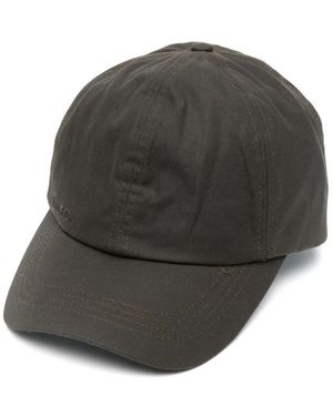 Barbour Wax Sports Cap - Grau