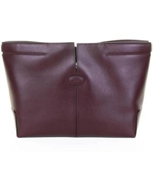 Tod's Di Bag Folio Tote - Lila