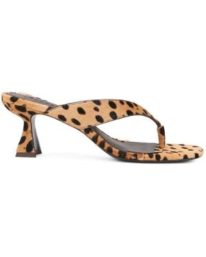 Cult Gaia Heeled Mules - Brown