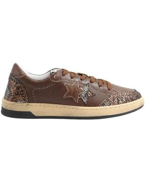 2Star Sneakers - Marrone