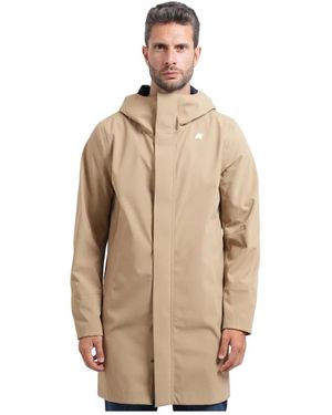 K-Way Jassen ,Polyester Thomas Bonded Jacket - Naturel