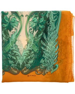 Etro Silky Scarves - Verde