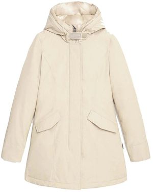 Woolrich Jassen ,Wit ,Winter Jassen - Naturel
