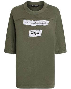 Dolce & Gabbana Sweatshirts - Green