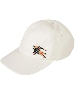 Burberry Hats & Caps - White