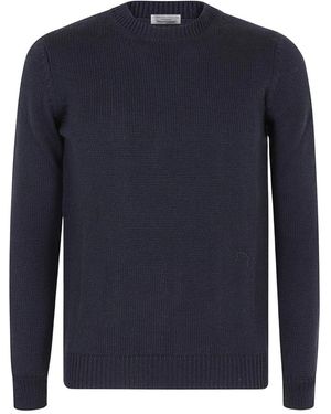 Roberto Collina Round-Neck Strickwaren - Blau