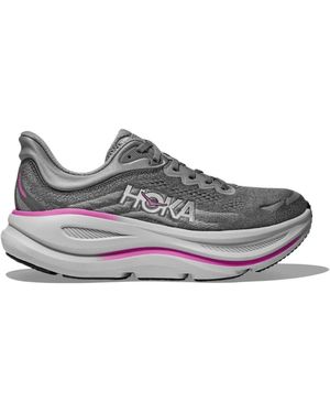 Hoka One One Bondi 9 Hardloopschoenen - Grijs