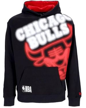 KTZ Hoodie Nba Enlrgd Neon Po Hoodie Chibul - Red