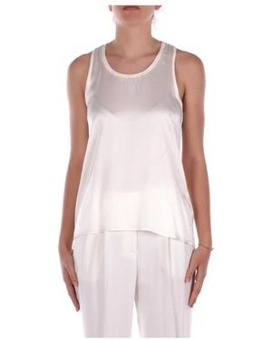 Manila Grace Sleeveless Tops - Rosa