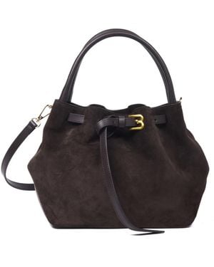 Baldinini Wildleder Handtasche - Schwarz