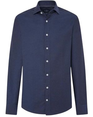 Hackett Casual Shirts - Bleu