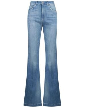 Dondup Flared Jeans - Blu