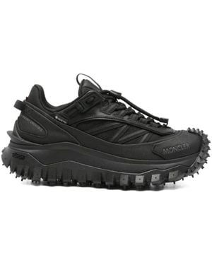 Moncler Schwarze Sneakers Stylische Schuhe
