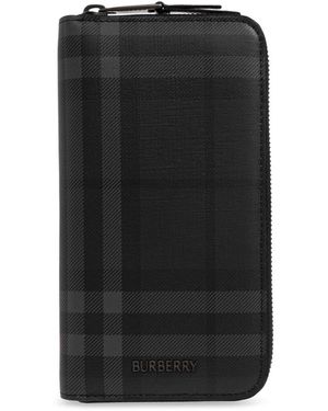 Burberry Logo Wallet - Schwarz