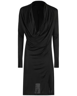 Helmut Lang Midi Dresses - Black
