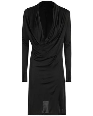 Helmut Lang Midi Dresses - Black