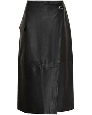 Btfcph Leather Skirts - Negro