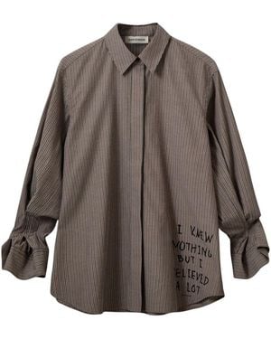 Sofie Schnoor Julliesw Stripe Top - Bruin