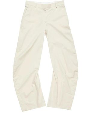 Acne Studios Wide Trousers - Natural