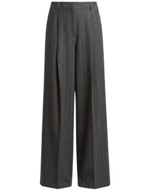 Peserico Wide Trousers - Gris