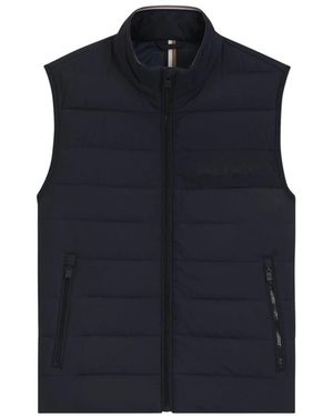 HUGO Jassen ,Blauw Boss-Bodywarmer