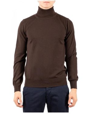 Brooksfield Merino Rollkragenpullover - Braun