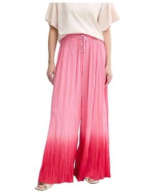 Pinko Wide Trousers - Rosa