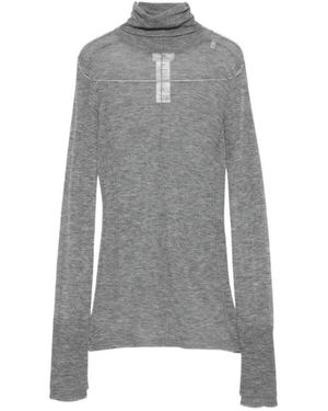 Elisabetta Franchi Turtlenecks - Grey