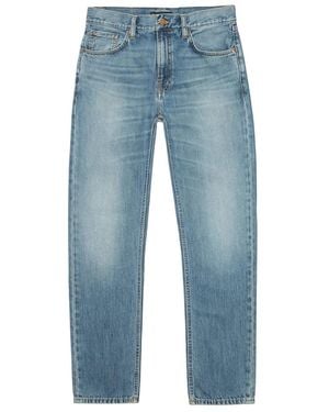 Nudie Jeans Straight Jeans - Blue