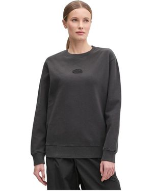 The North Face Fitness ,Grijs ,Pullover Sweatshirt - Zwart