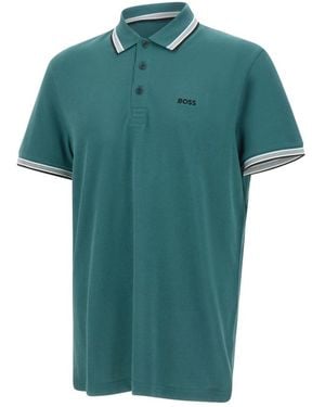 HUGO Polo Shirts - Green