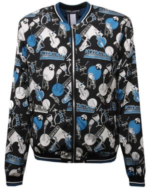 Dolce & Gabbana Bomber Jackets - Blue