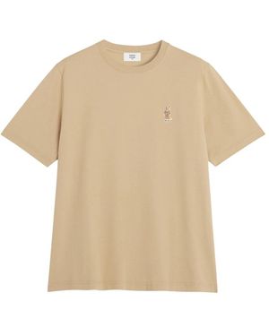 Maison Kitsuné T-Shirts - Natural