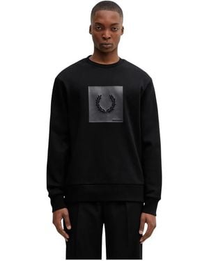 Fred Perry Sweatshirts - Zwart