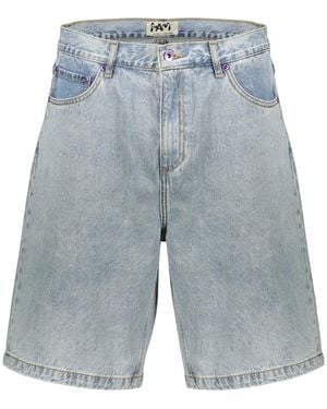 Pam Denim Shorts - Blue
