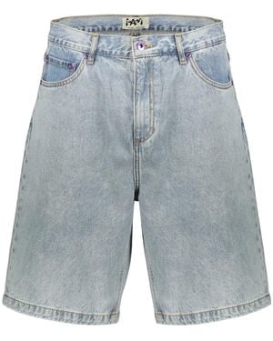 Pam Denim Shorts - Blue