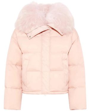 Yves Salomon Winter Jackets - Rosa