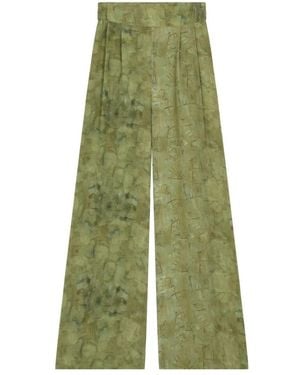 Cortana Wide Trousers - Green