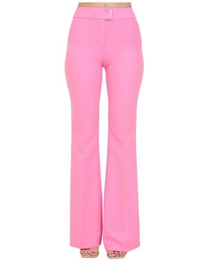 SIMONA CORSELLINI Wide Trousers - Pink