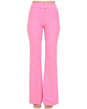 SIMONA CORSELLINI Wide Trousers - Pink