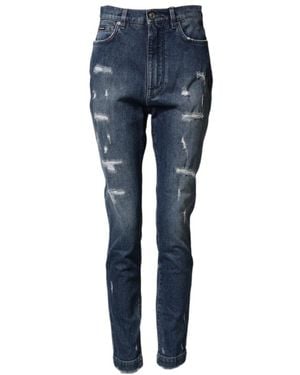 Dolce & Gabbana Slim Fit Jeans - Blue