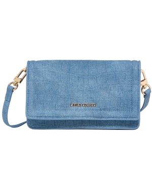 carlo colucci Cross Body Bags - Blue