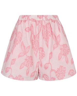 Studio Amaya Korte Broeken ,Roze ,Bermuda Short Kee