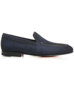 Santoni Loafers - Blue