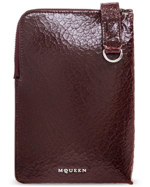 McQueen Handyhülle T-Bar Sling Telefon - Lila