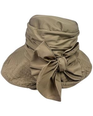 Grevi Nylon Hoed Met Strik - Groen