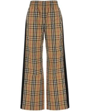Burberry Wide Pants - Natural